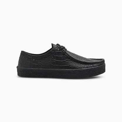 Last Resort AB VM006-Moc Croc Black/Black 側面