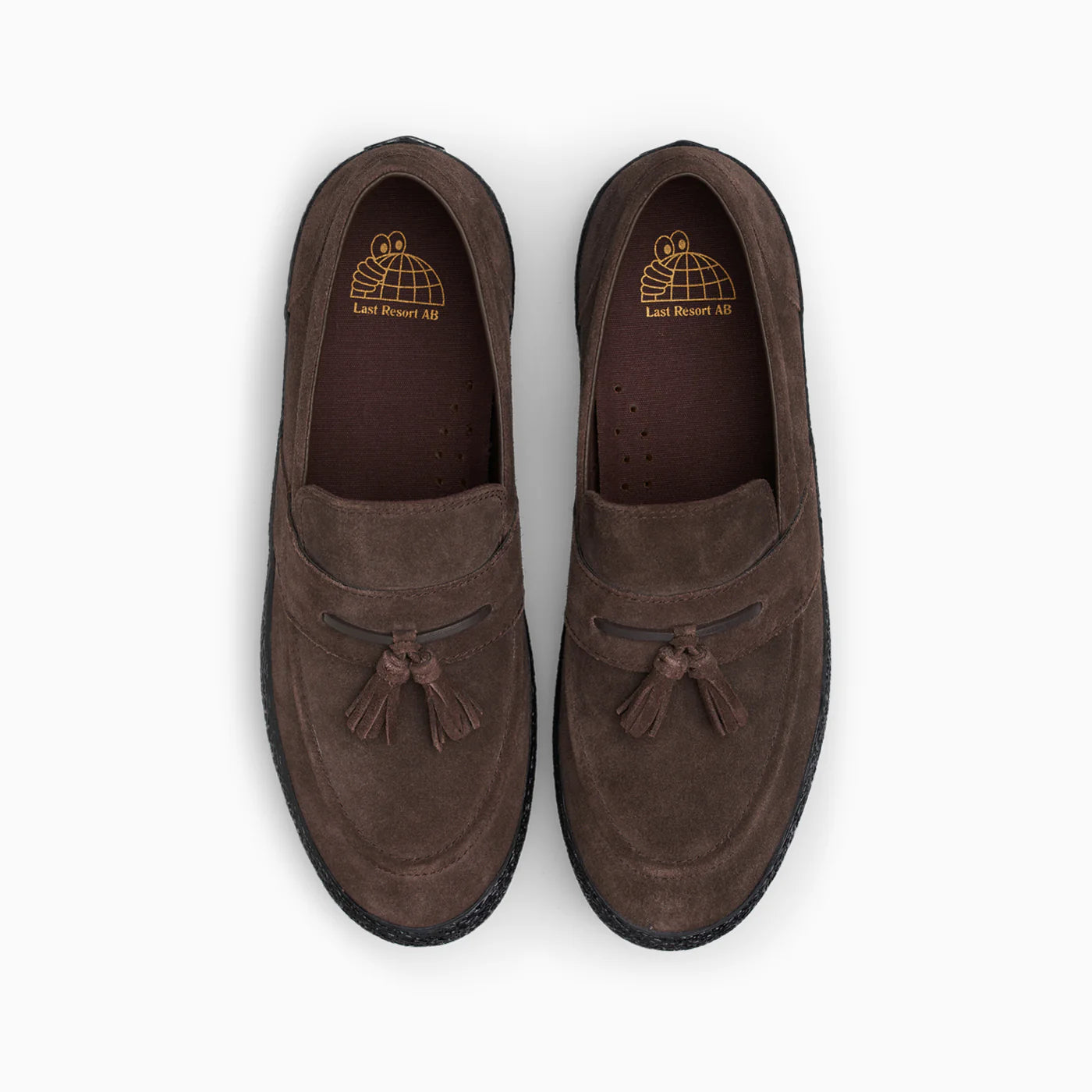 Last Resort AB - VM005-Loafer Suede Chocolate Brown/Black – STUDY Last Resort AB - VM005-Loafer Suede Chocolate Brown/Black – STUDY