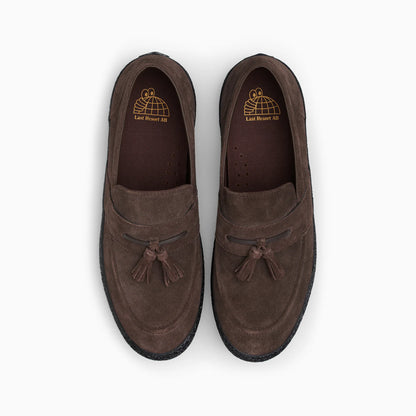 Last Resort AB VM005-Loafer Suede Chocolate Brown/Black【VM005】