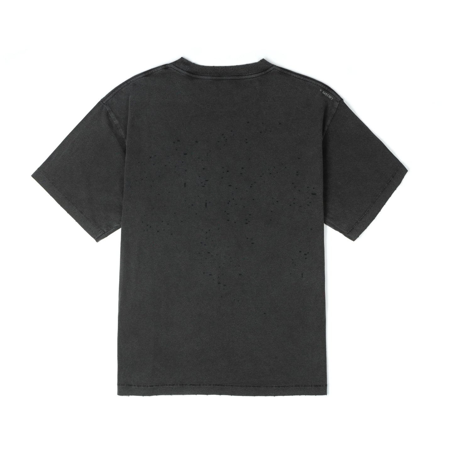 SATISFY MothTech™ T-Shirt Aged Black 背面