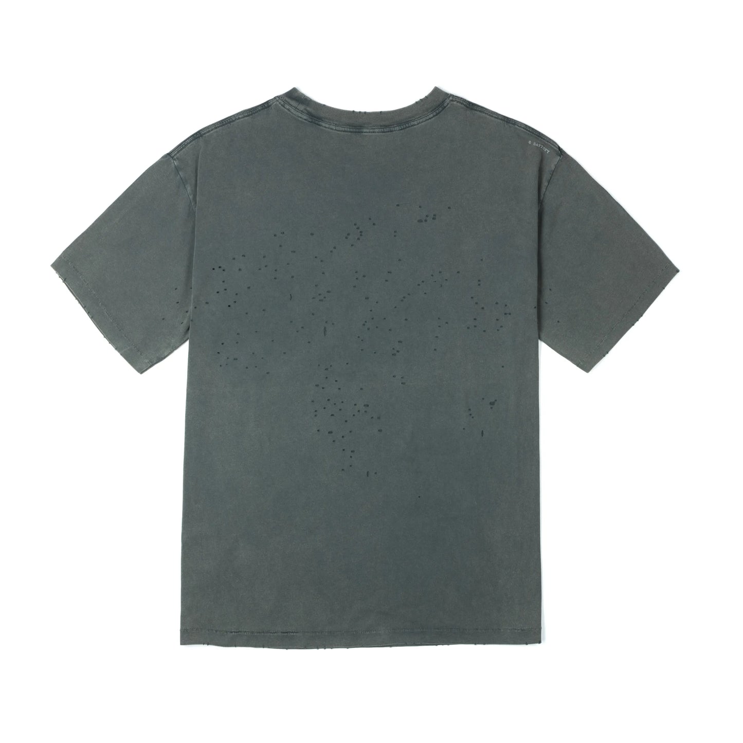SATISFY MothTech™ T-Shirt Faded Black 背面