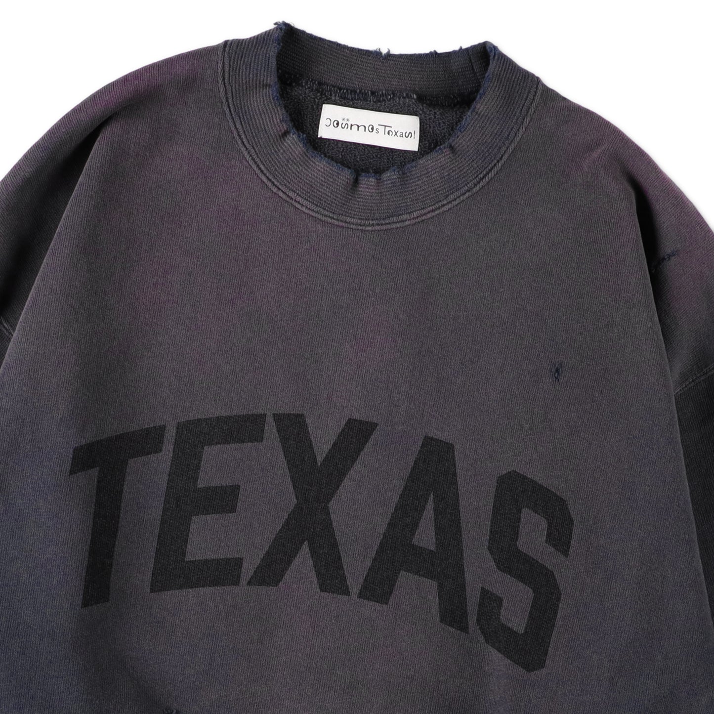 COSMOS TEXAS texas crew sweat navy【ctfw25cs02】(N)
