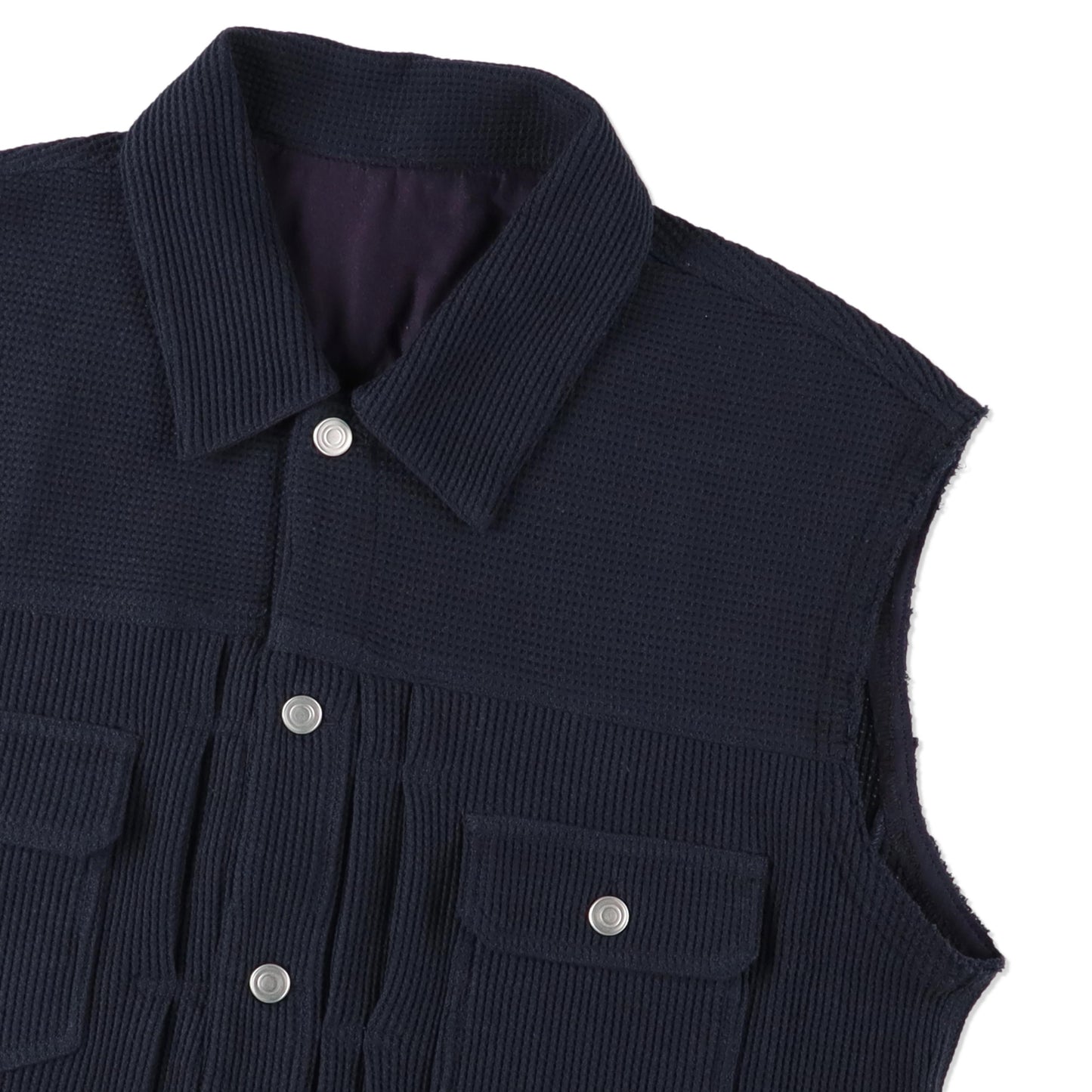 COSMOS TEXAS second vest navy【ctfw25cs01】(N)