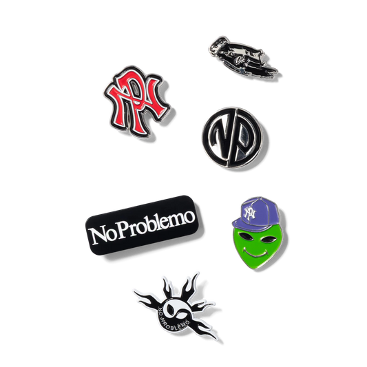 No Problemo NP Pin Badges Set Multi【NP90100.06】(N) 商品写真