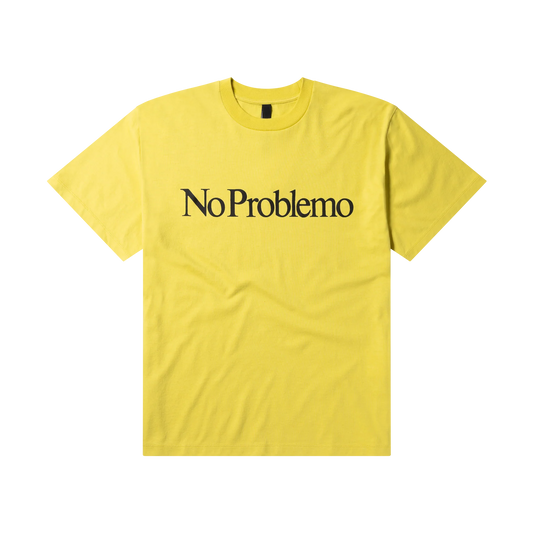No Problemo No Problemo SS Tee Yellow【NP60002.06】(N) 商品写真 正面