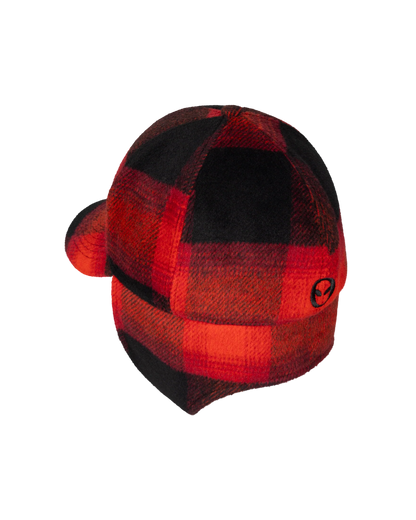 No Problemo No Problemo Plaid Flap Cap Red【NP90011.06】(N) 商品写真