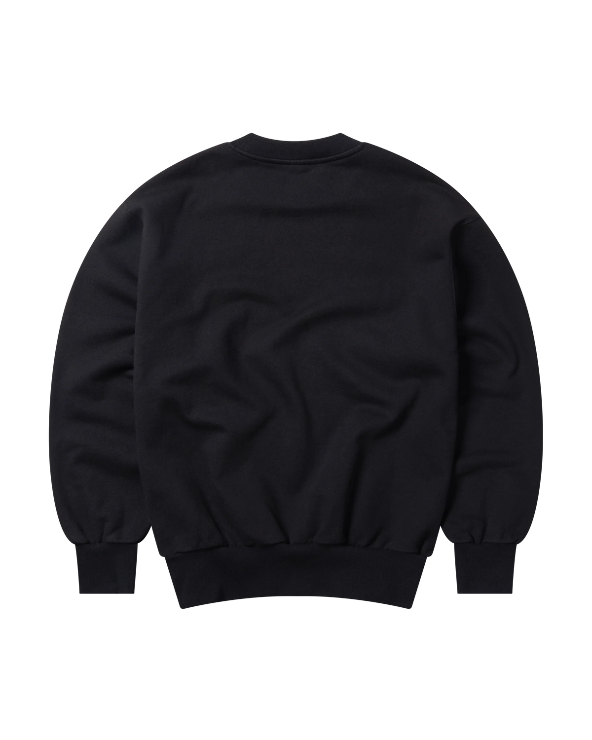 No Problemo Mini Problemo Embroidered Sweatshirt Black【NP20011.06】(N). 商品写真 背面
