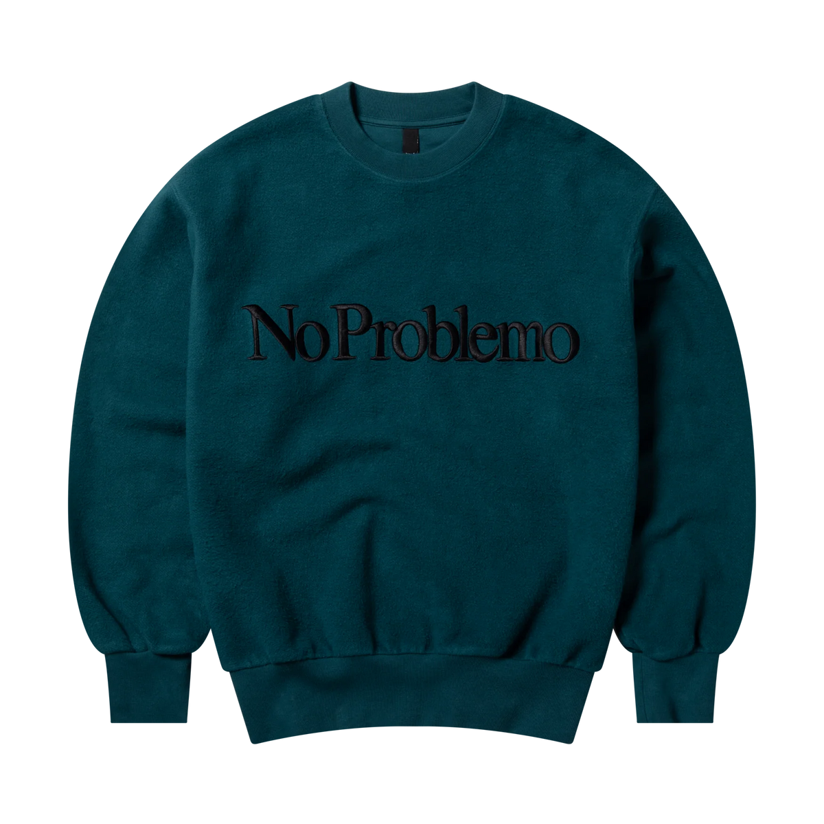 No Problemo Reverse Fleece Sweatshirt Teal【NP20013.06】(N) 商品写真 正面