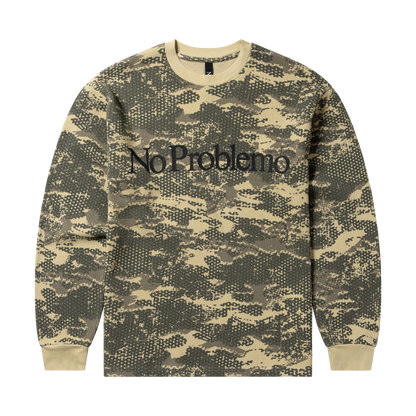No Problemo Forest Waffle LS Tee Sand【NP40217.06】(N) 商品写真 正面
