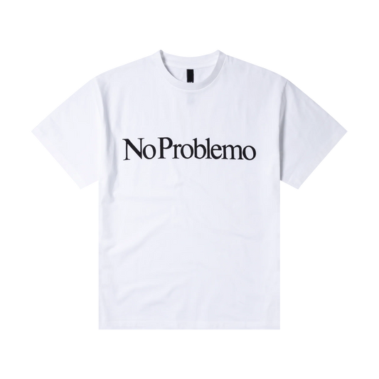 No Problemo No Problemo SS Tee White【NP60002.06】(N) 商品写真 正面