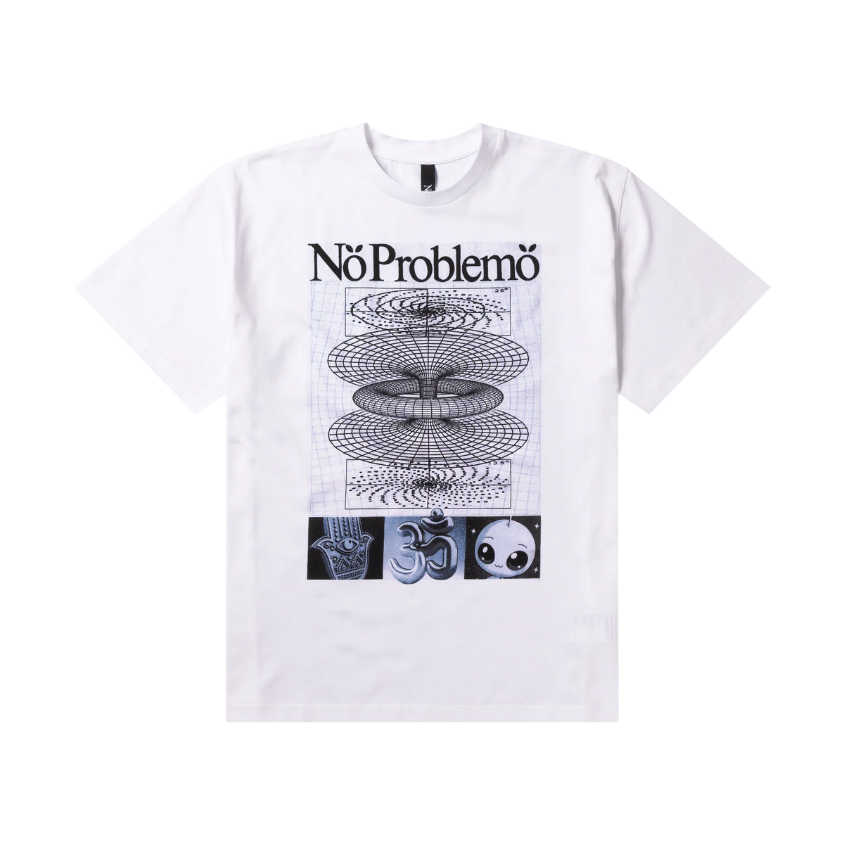 No Problemo Energy SS Tee White【NP60015.06】(N)