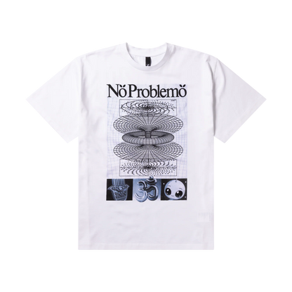 No Problemo Energy SS Tee White【NP60015.06】(N)