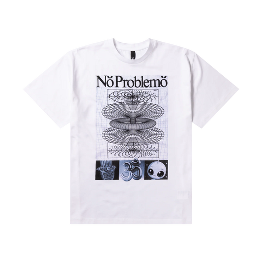 No Problemo Energy SS Tee White【NP60015.06】(N)