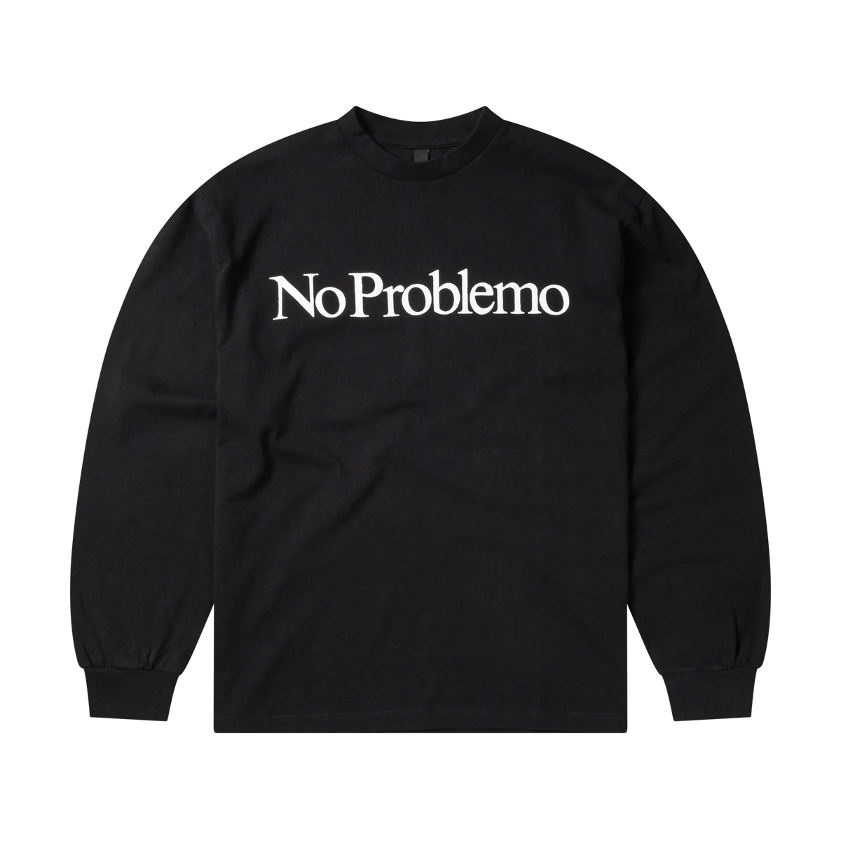 No Problemo No Problemo LS Tee Black【NP60022.06】(N) 商品写真