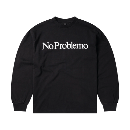 No Problemo No Problemo LS Tee Black【NP60022.06】(N) 商品写真