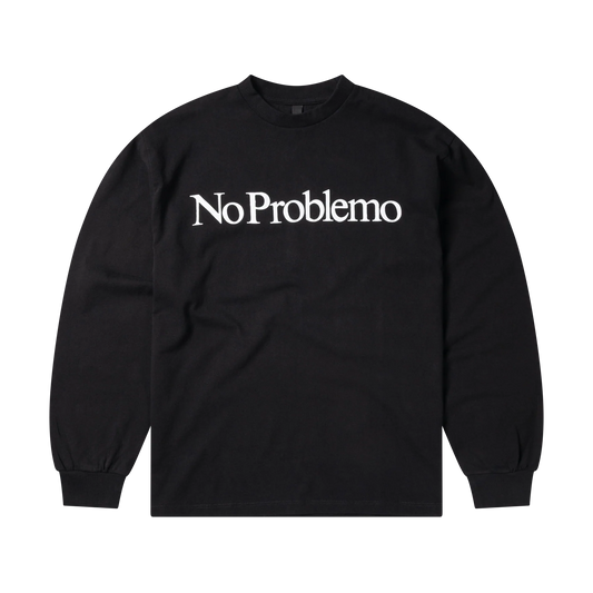 No Problemo No Problemo LS Tee Black【NP60022.06】(N) 商品写真
