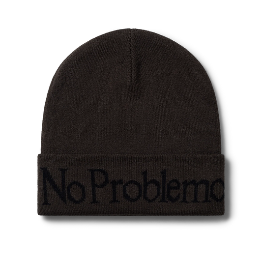 No Problemo No Problemo Beanie Iron【NP90025.06】(N) 商品写真 正面
