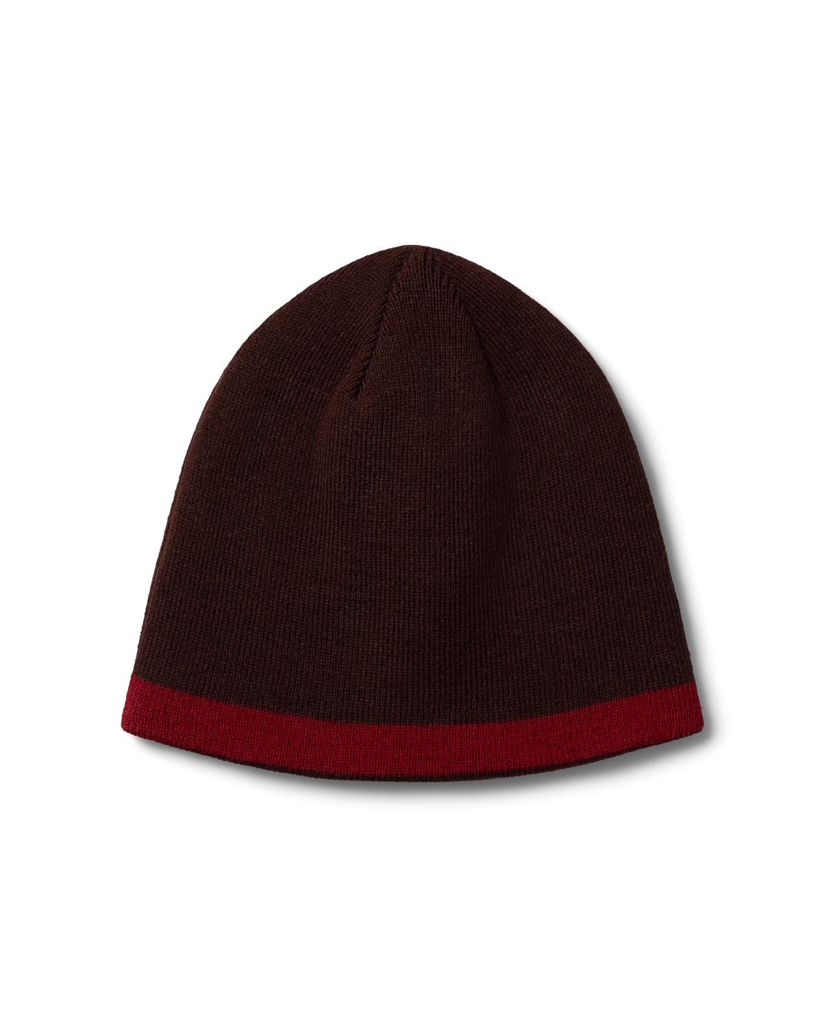 No Problemo NP Stripe Reversible Beanie Brown【NP90029.06】(N)