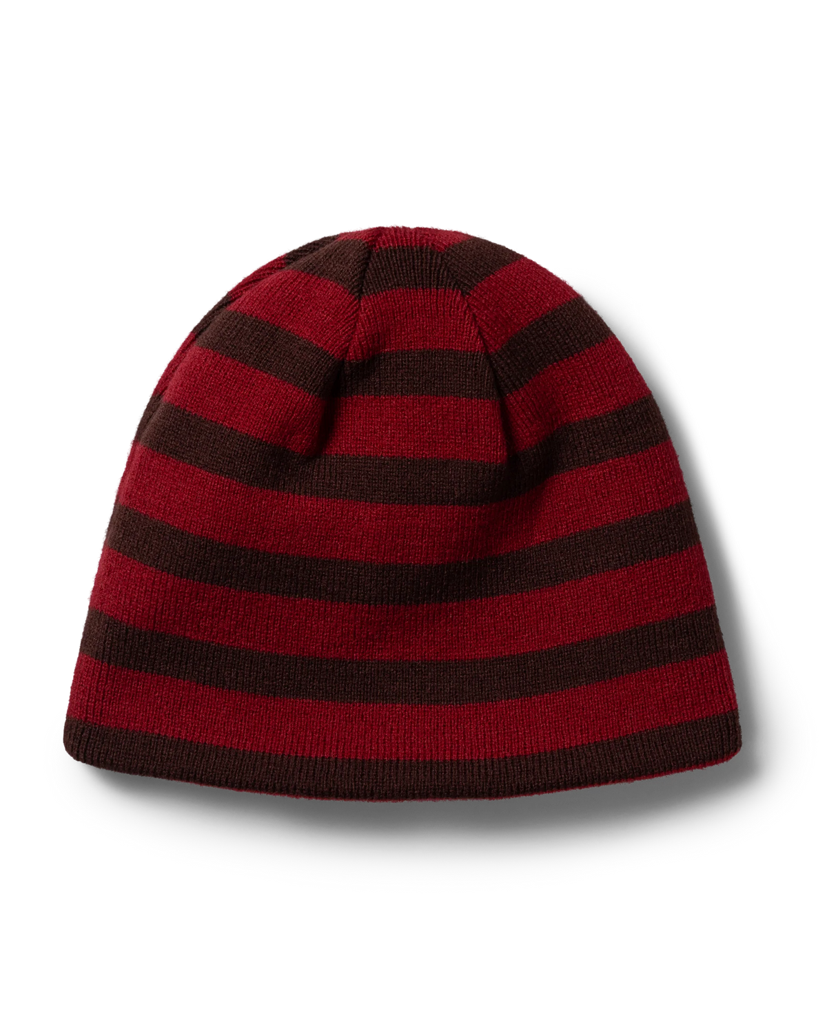 No Problemo NP Stripe Reversible Beanie Brown【NP90029.06】(N)