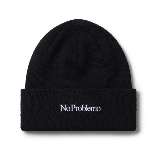 No Problemo Mini Problemo Beanie Black【NP90209.06】(N) 商品写真 正面