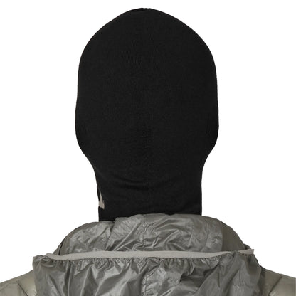 ROA OWL Seamless Biofil® Breathable Balaclava Black 女性着用画像 背面