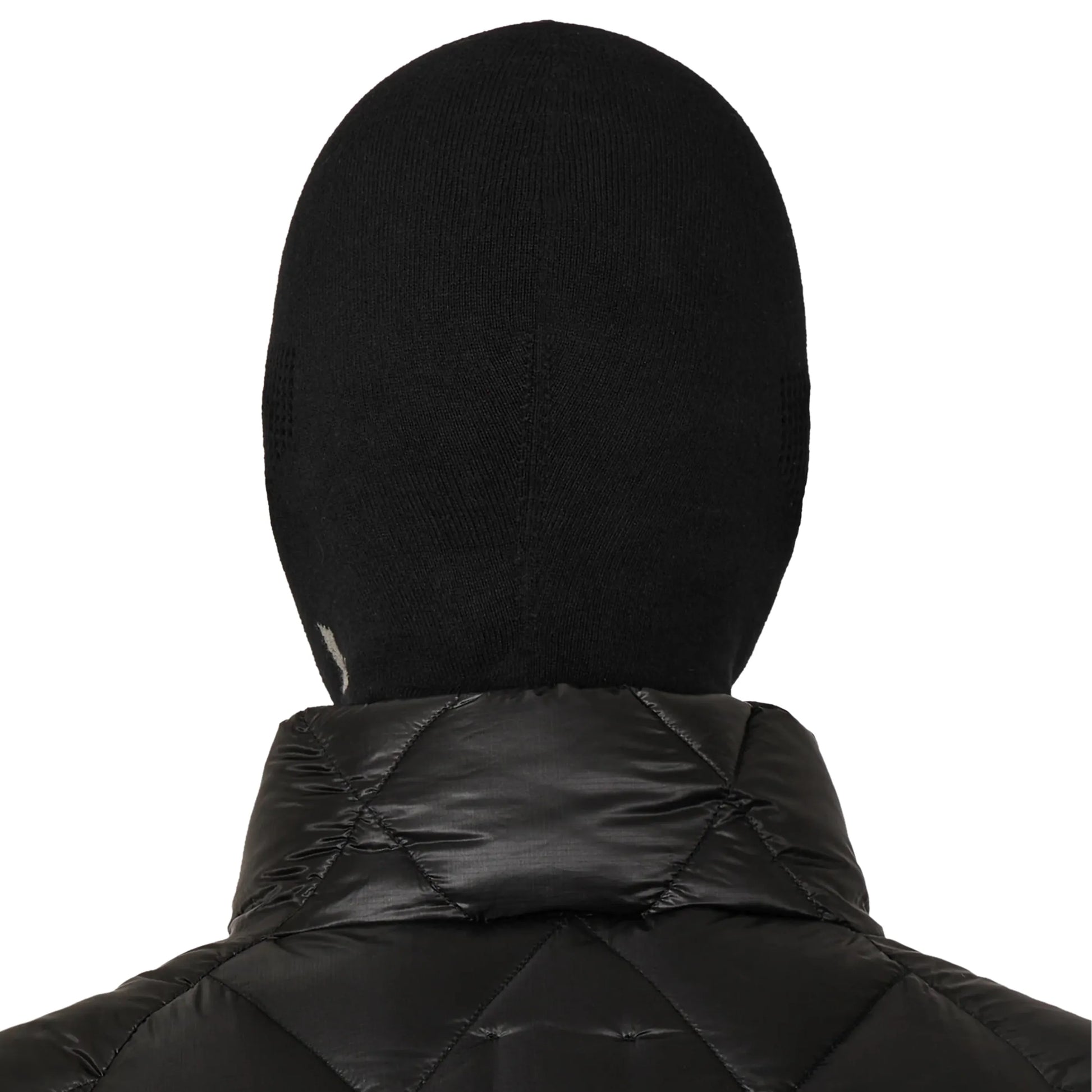 ROA OWL Seamless Biofil® Breathable Balaclava Black 着用画像 背面
