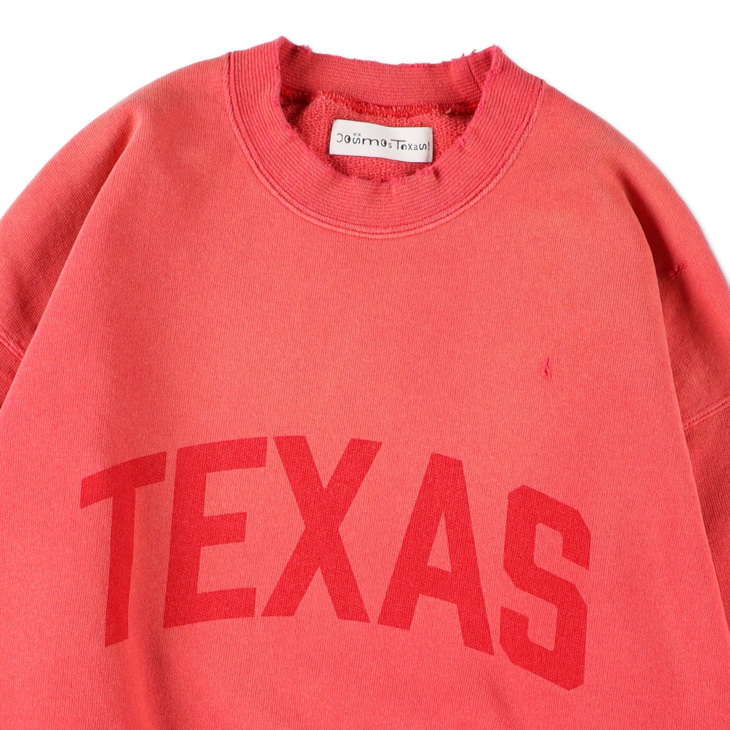 COSMOS TEXAS texas crew sweat red【ctfw25cs02】(N)
