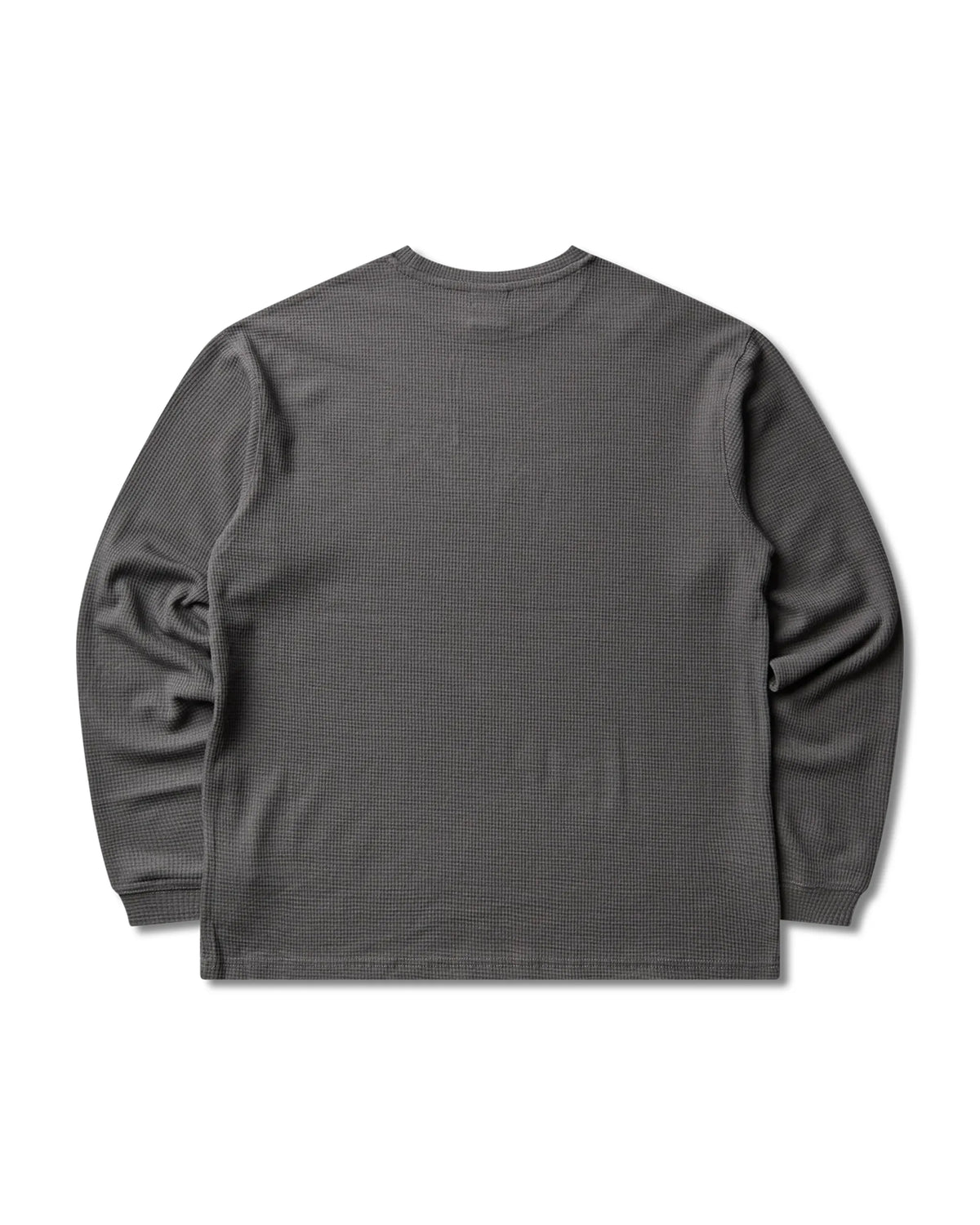 ROA ALTITUDE Waffle Long Sleeve Light Grey 背面 商品画像