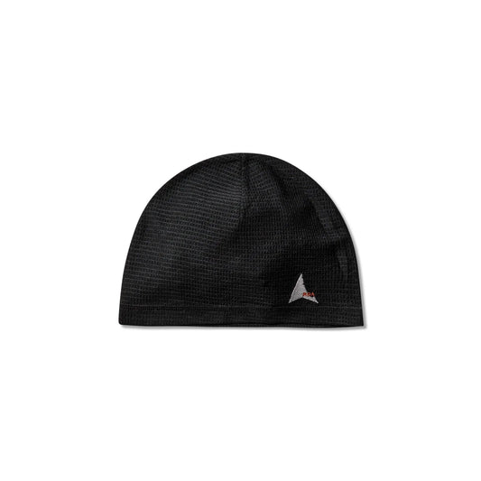 ROA ASHI Wool Tencel Beanie Black 商品画像 正面