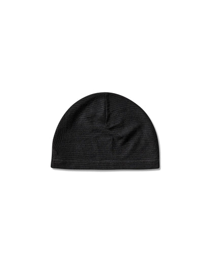 ROA ASHI Wool Tencel Beanie Black 商品画像 背面