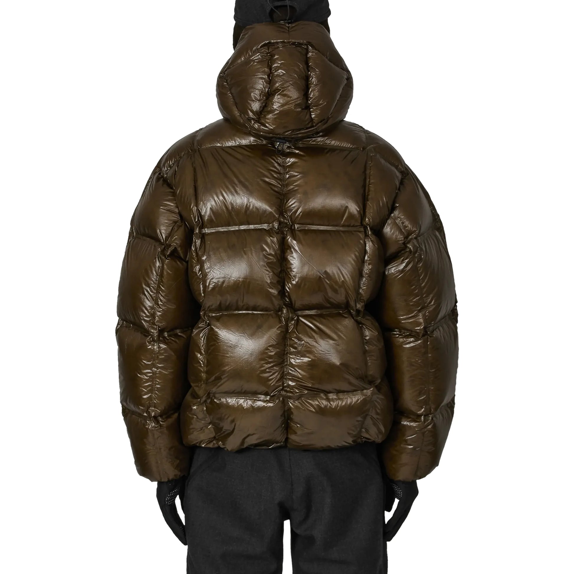 ROA CUBE 650 Fill Power Down Jacket Dark Green 着用イメージ　背面
