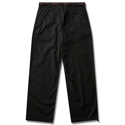 ROA Centipede Buckle Chino Pant Black バックデザイン 背面シルエット