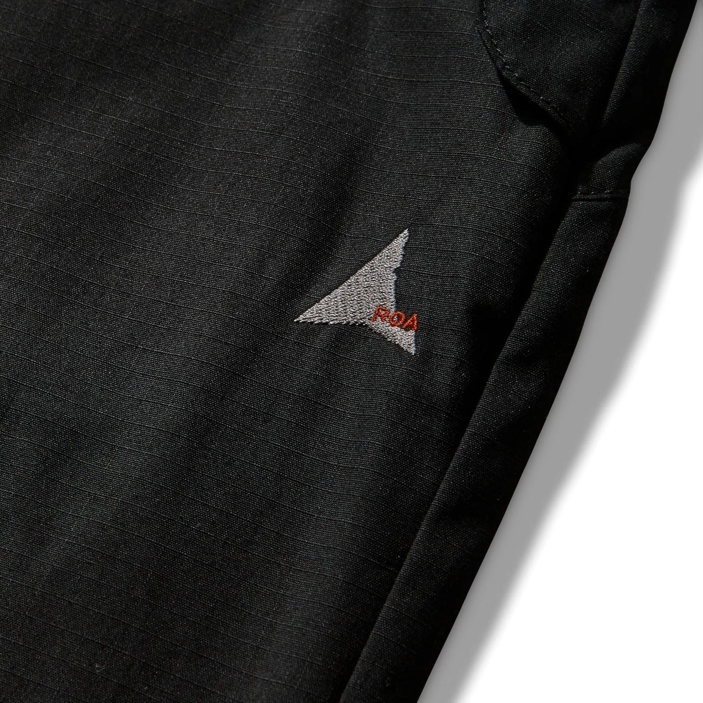 ROA Centipede Buckle Chino Pant Black ロゴディテール 刺繍仕様