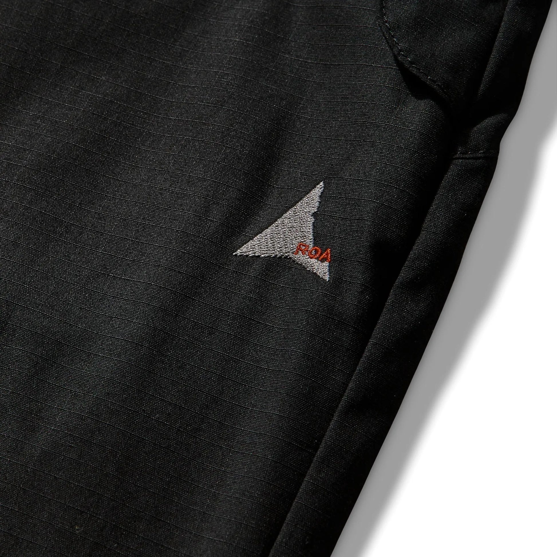 ROA Centipede Buckle Chino Pant Black ロゴディテール 刺繍仕様