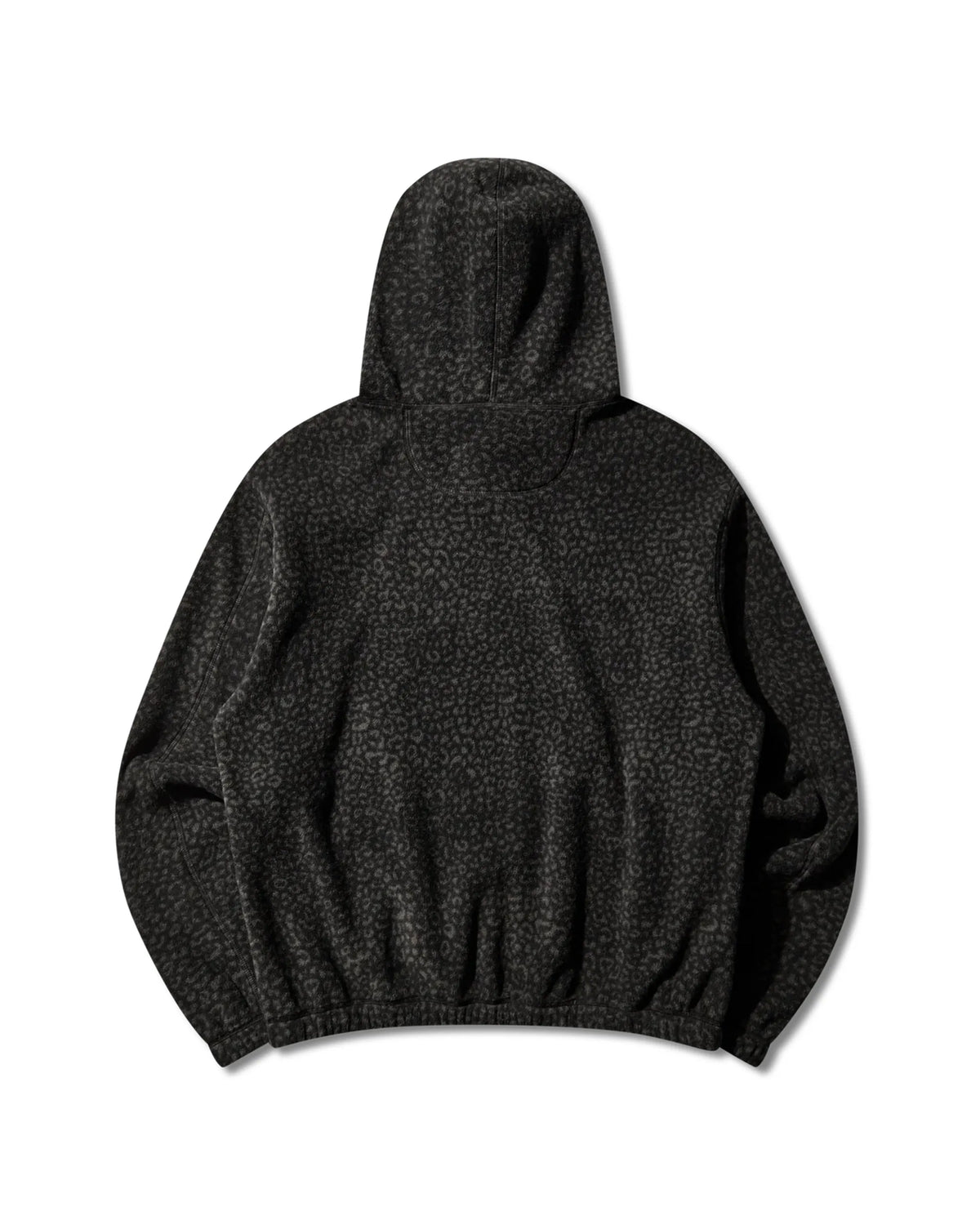 ROA DROWI Polar Fleece Hoodie Leo Black 商品画像 背面