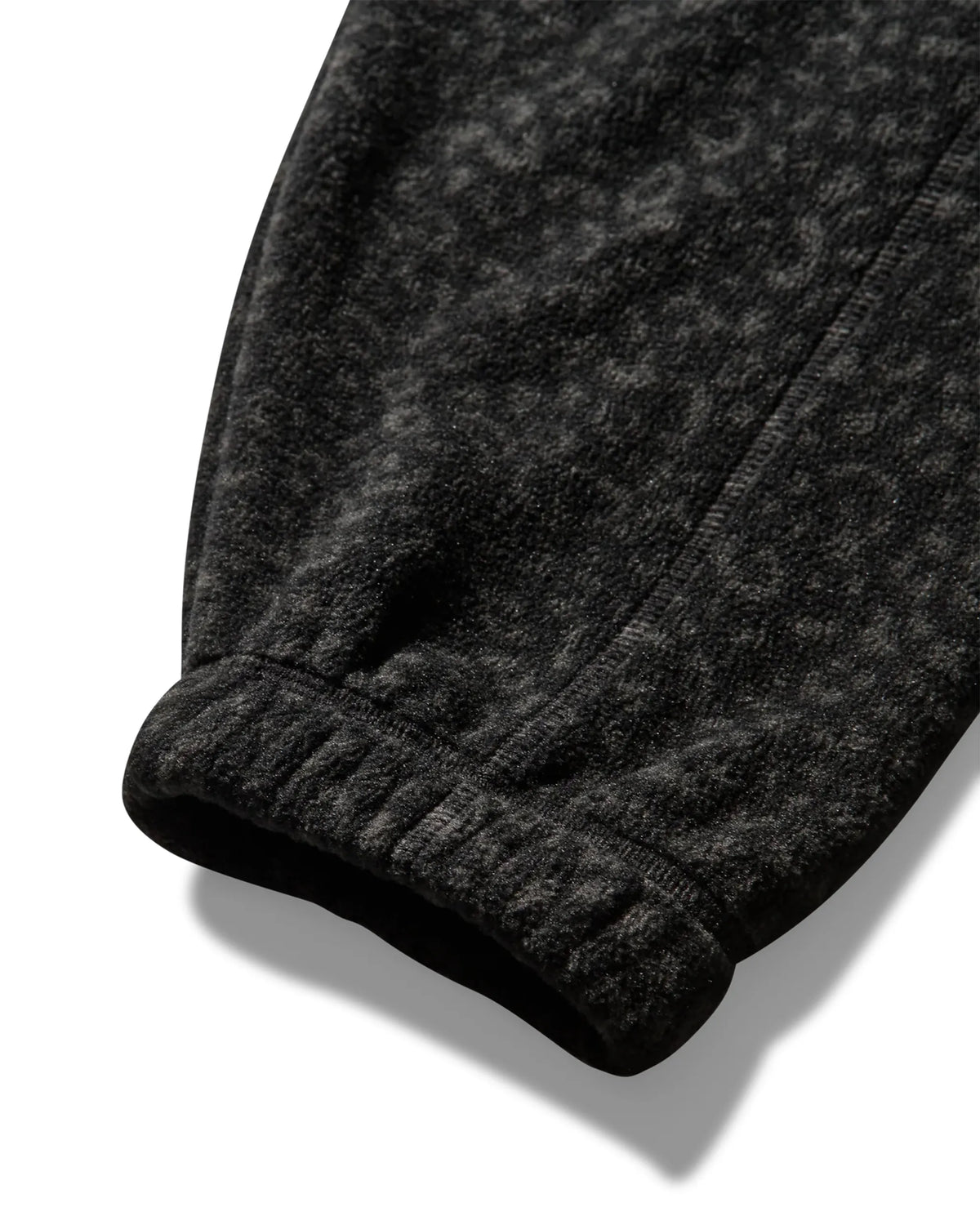ROA DROWI Polar Fleece Hoodie Leo Black 袖口詳細