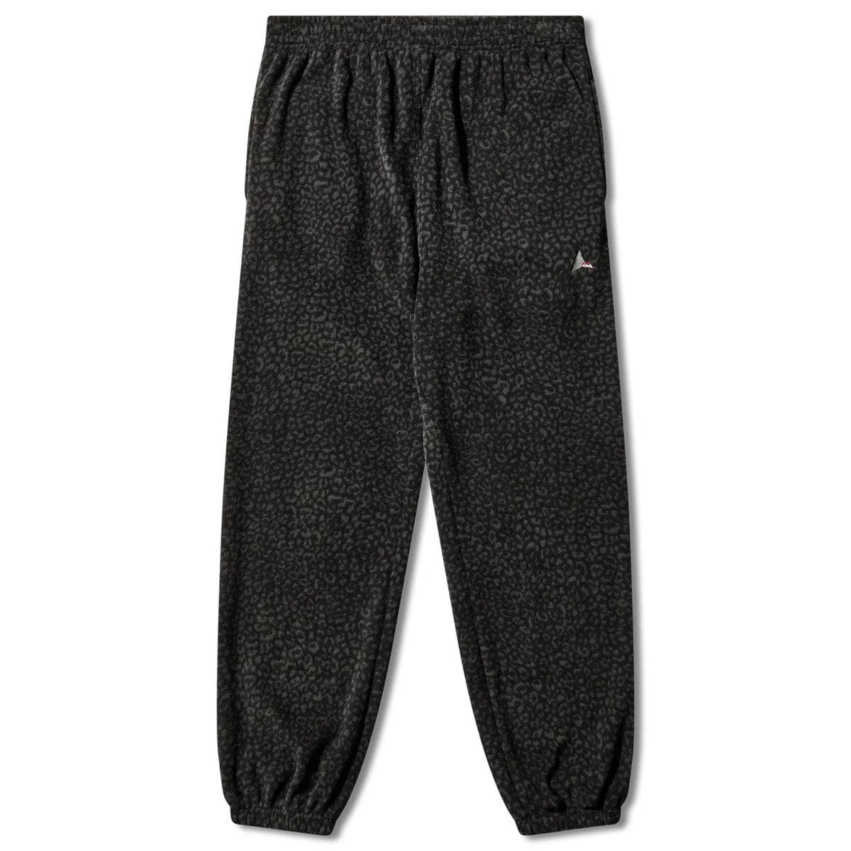 ROA DROWI Polar Fleece Sweatpants Leo Black 商品画像 正面