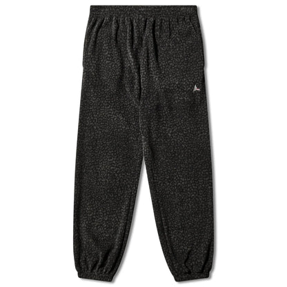 ROA DROWI Polar Fleece Sweatpants Leo Black 商品画像 正面