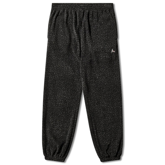 ROA DROWI Polar Fleece Sweatpants Leo Black 商品画像 正面