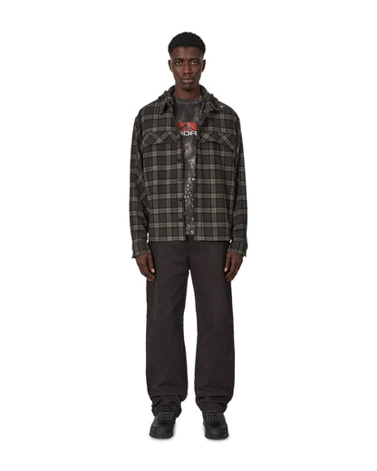 ROA SIGNAL Mountain T-Shirt Washed Black 全身スタイリング