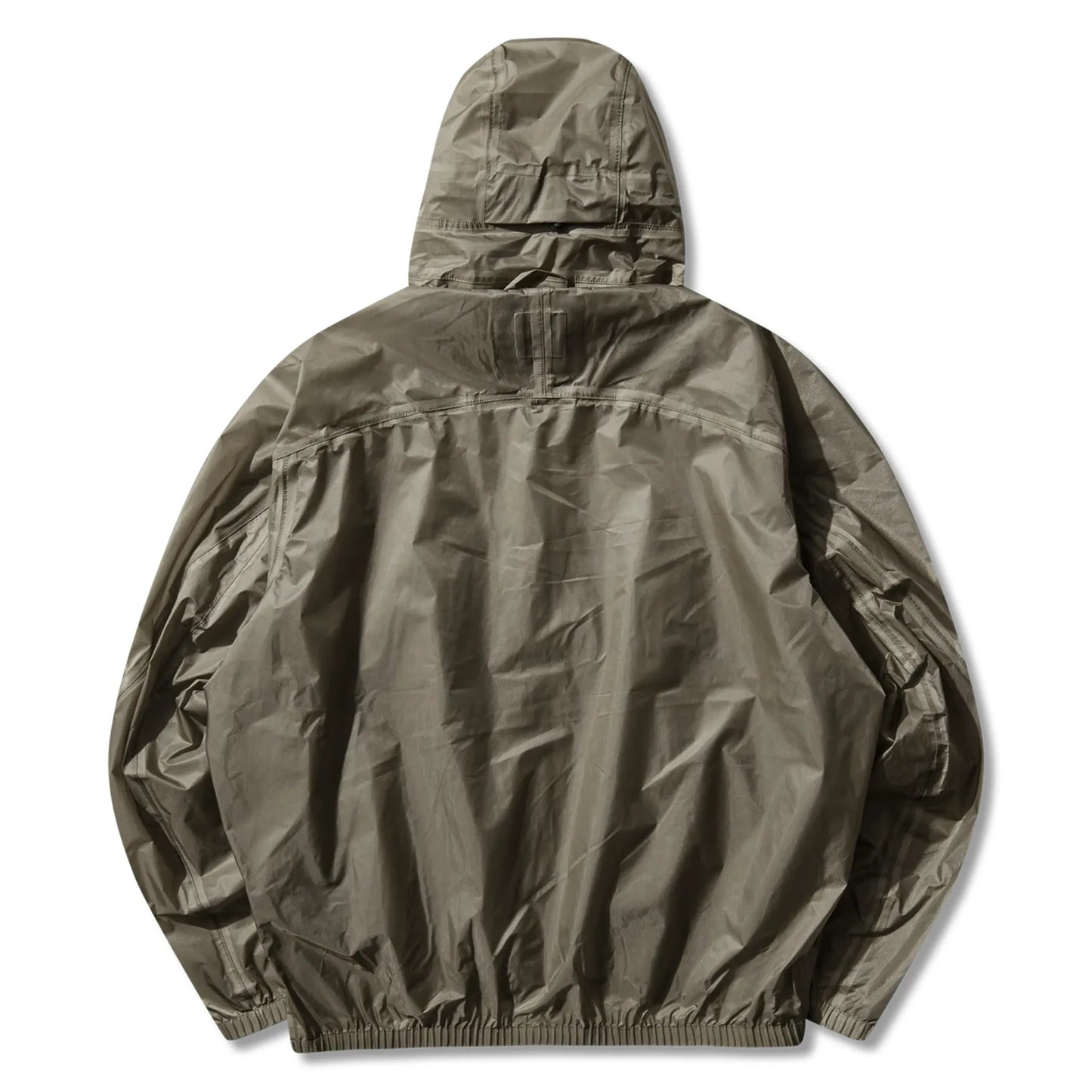 ROA Glasslike 3L 10K Waterproof Jacket Sage Green バックデザイン 背面シルエット