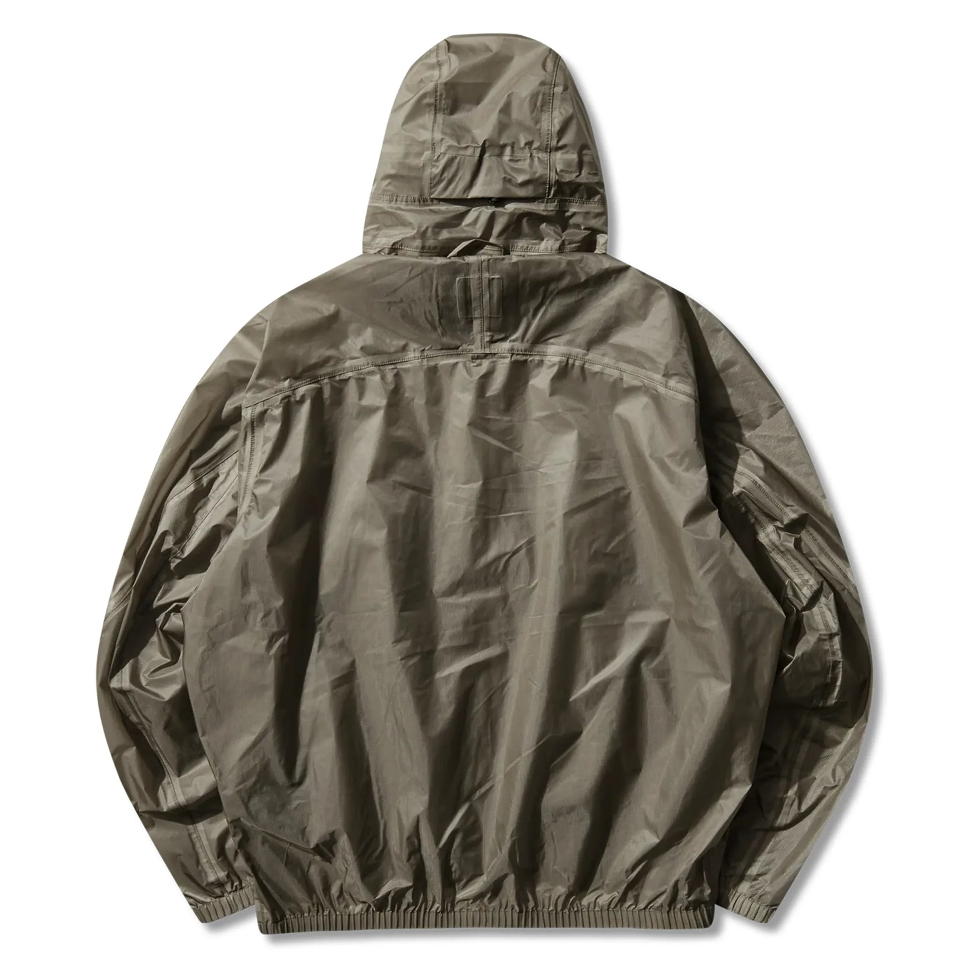 ROA Glasslike 3L 10K Waterproof Jacket Sage Green バックデザイン 背面シルエット