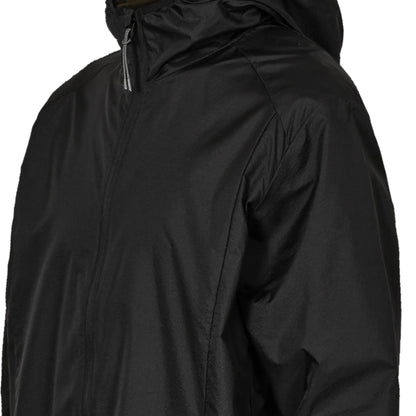 ROA HUE Packable Wind Jacket Black 着用画像 胸部分　首元部分　詳細