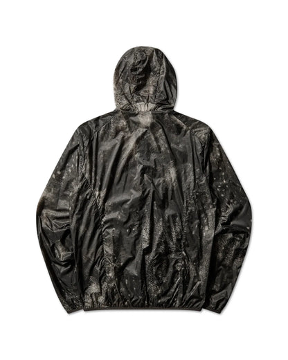 ROA HUE Packable Wind Jacket Fuzzy Dark Brown 商品画像 背面