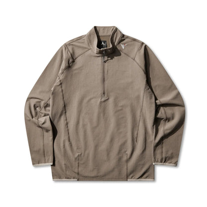 ROA KIMO Thermal Half Zip Midlayer Taupe 商品画像 正面