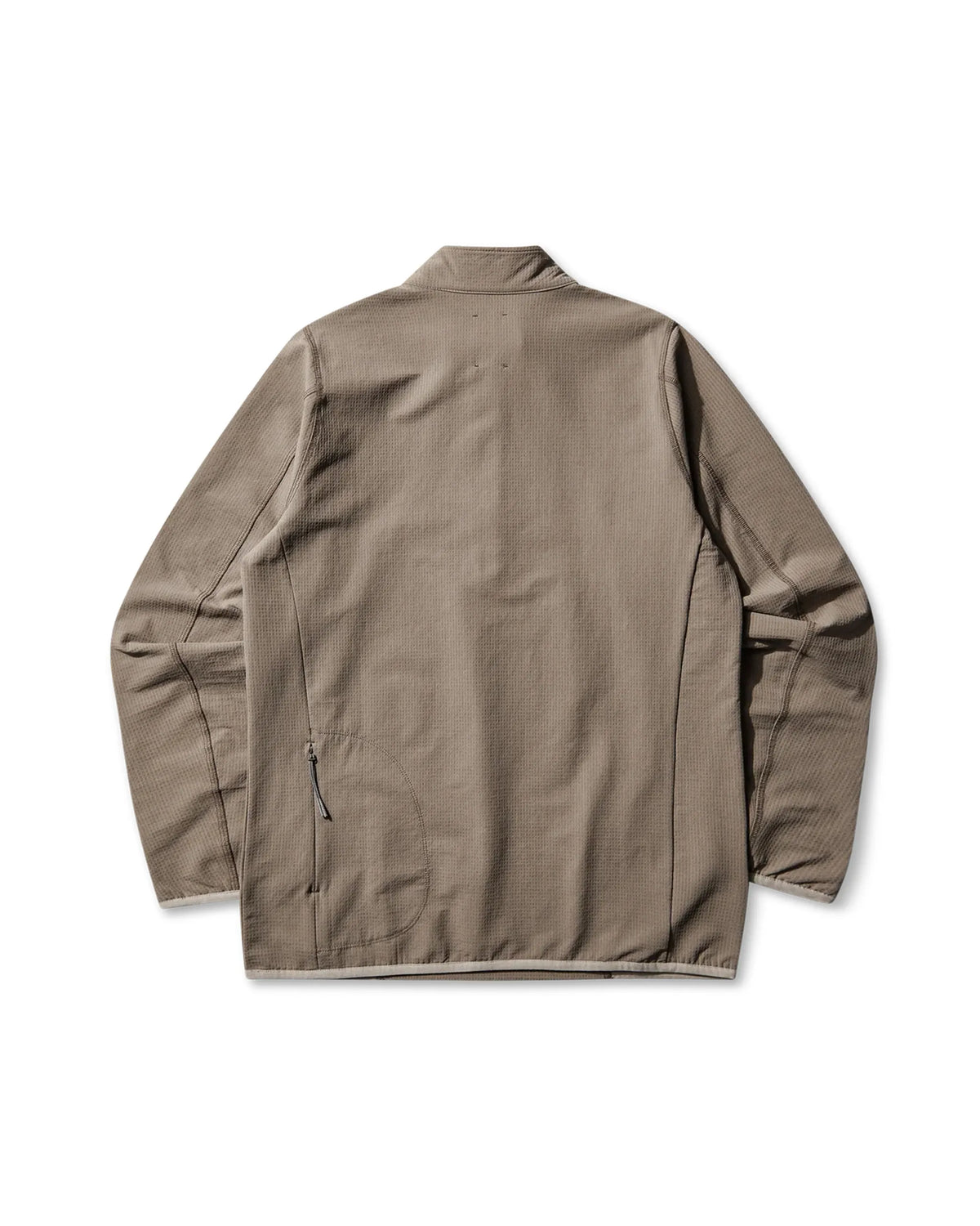 ROA KIMO Thermal Half Zip Midlayer Taupe 商品画像 背面