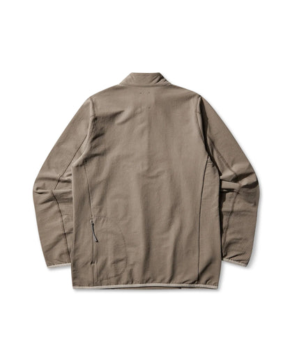 ROA KIMO Thermal Half Zip Midlayer Taupe 商品画像 背面