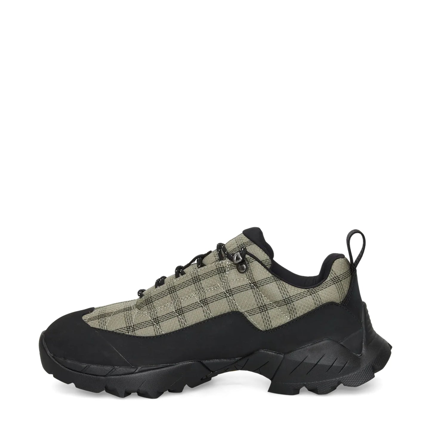 ROA Katharina Taupe/Black Check サイドアングル シルエット