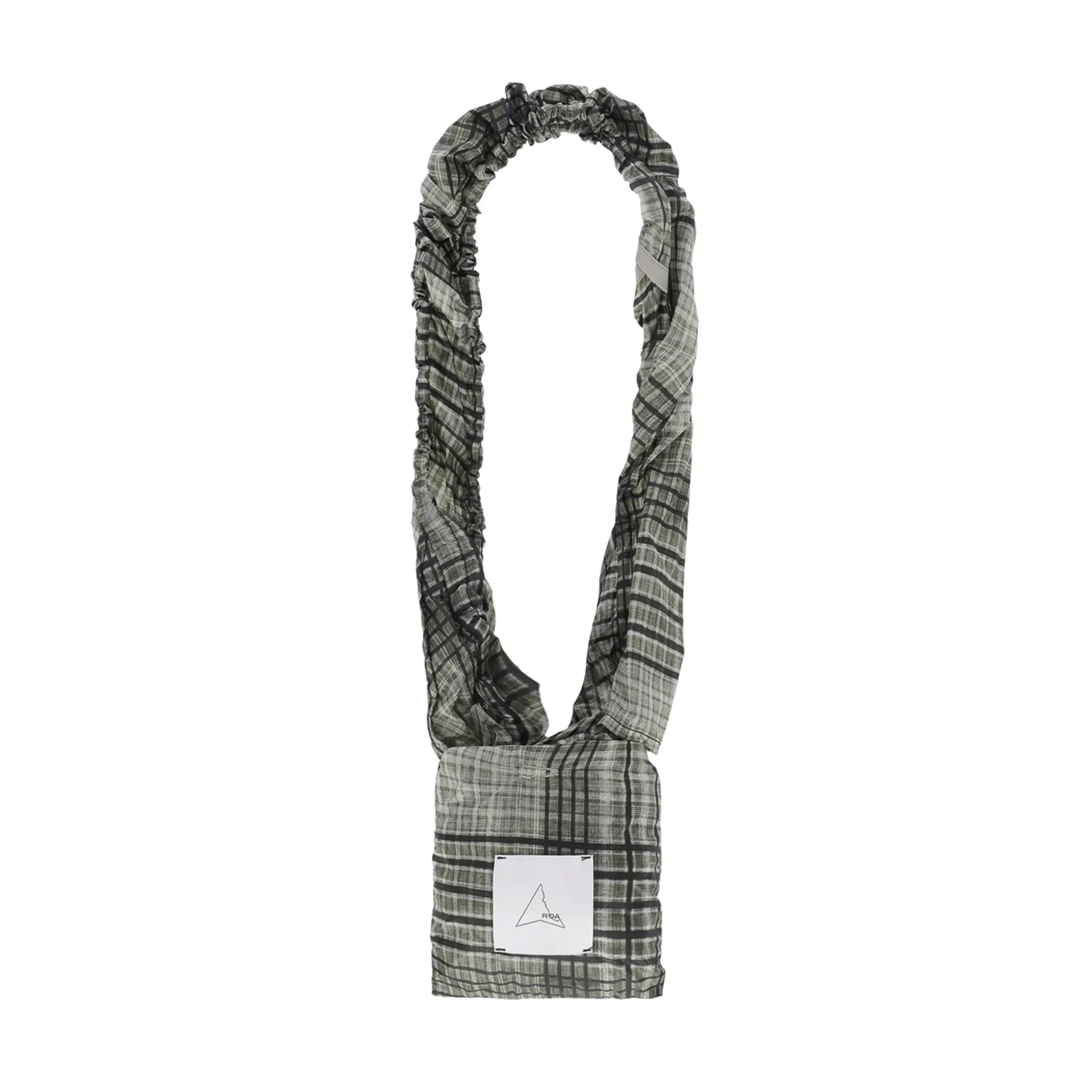 ROA LAKI Packable Knot Bag Black/Green パッカブル仕様