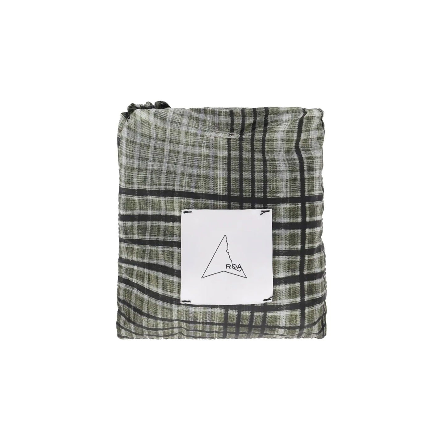 ROA LAKI Packable Knot Bag Black/Green ロゴデザイン パッカブル仕様